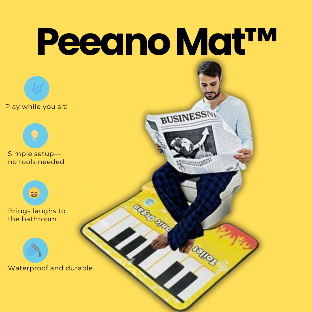 Peeano Fun Bathroom Mat