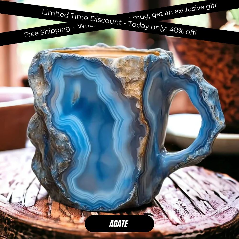 Mystic Crystal Coffee Mug Agate